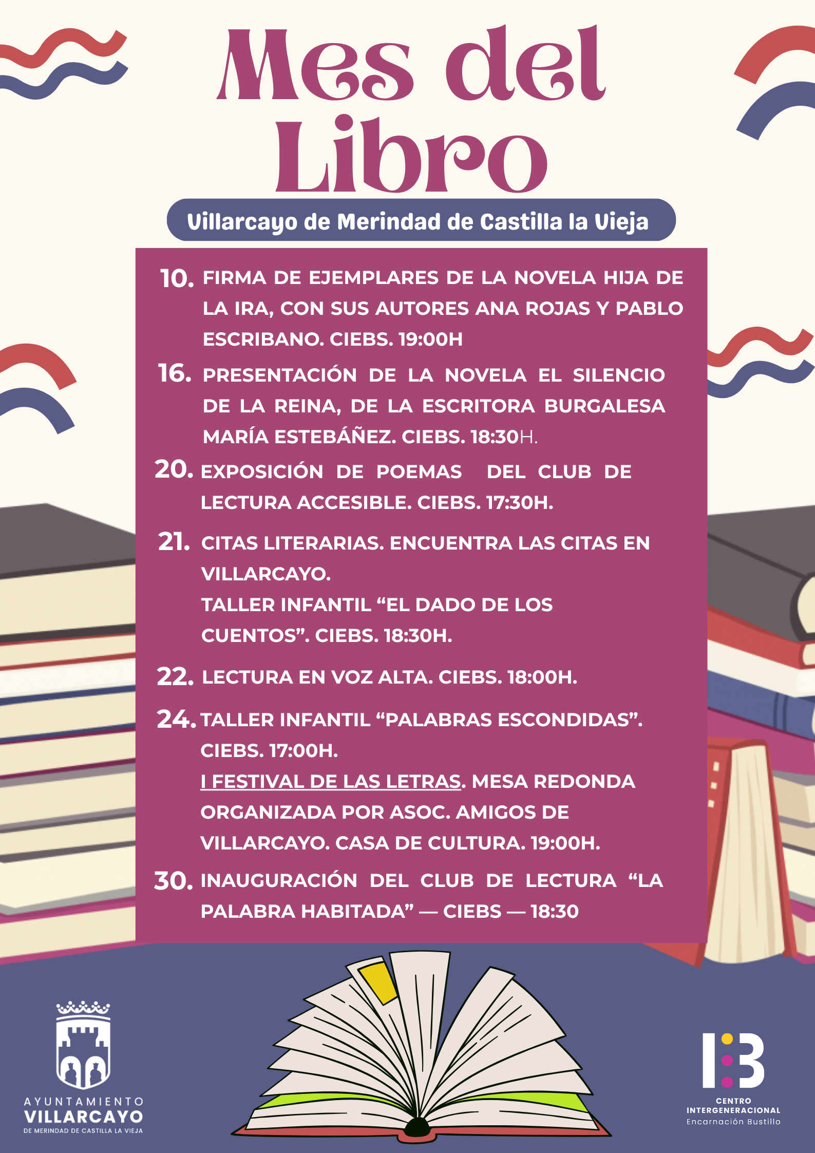 Mes del libro en Villarcayo