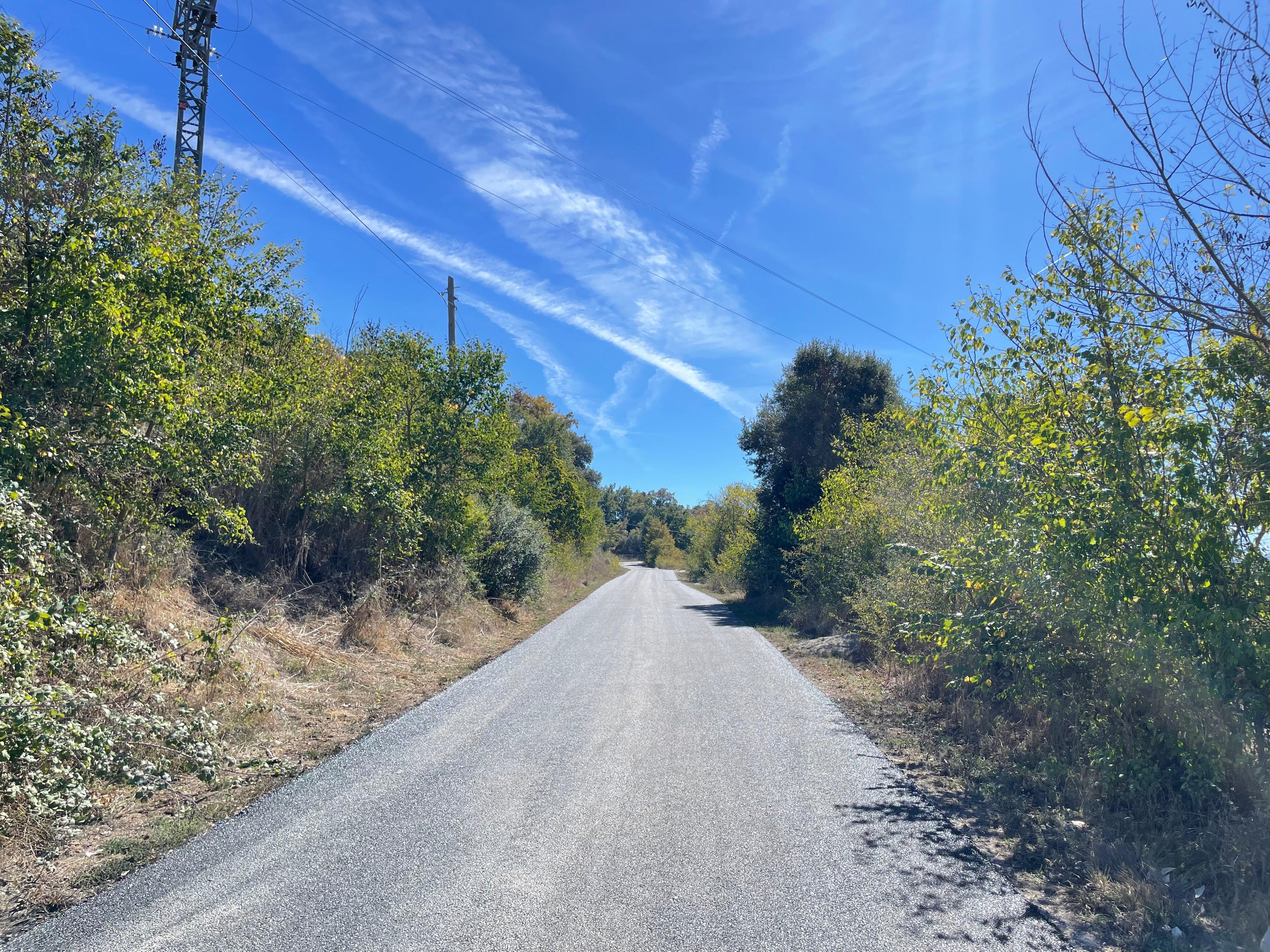 Asfaltado carretera Villacomparada de Rueda